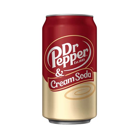 Dr Pepper Cream Soda 355ml (12 fl.oz) (Case of 12) | American Food Mart