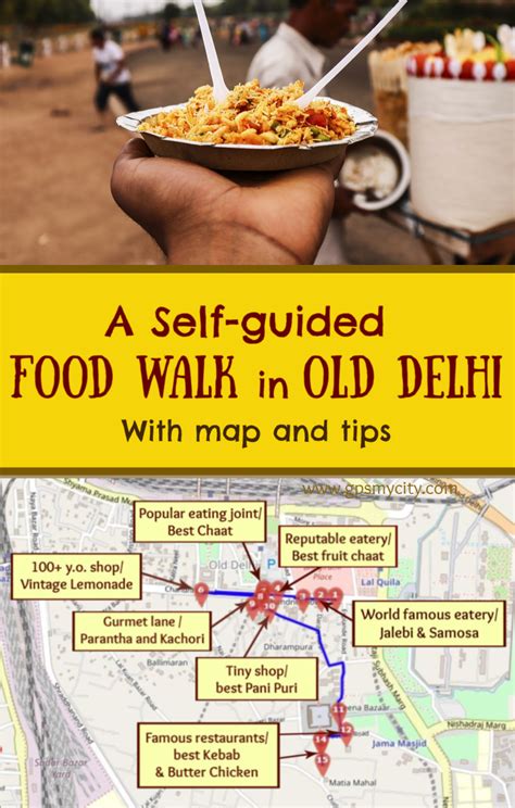 A Self-Guided Food Walk in Old Delhi