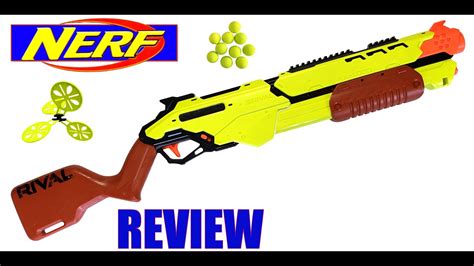 NERF PUMP ACTION SHOTGUN - Nerf Rival Saturn! - YouTube