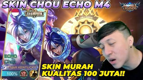 CHOU ECHO M4! REVIEW SKIN SENANG BAHAGIA SANTAI! AUTO ASSIST 30 - YouTube