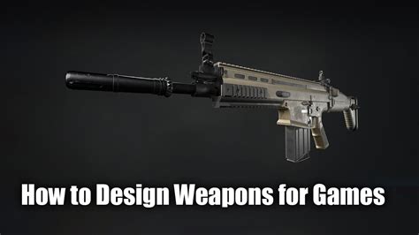 How to Design Weapons for Games - Game-Ace