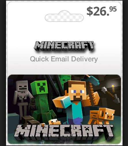 minecraft gift cards - TechSog