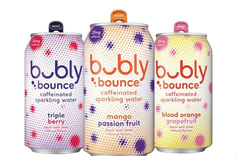 bubly bounce brings a little kick of caffeine to your refreshment