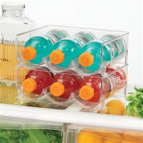 Mdesign Plastic Stackable Fridge Bin (Set of 4) - EESI2561 ...