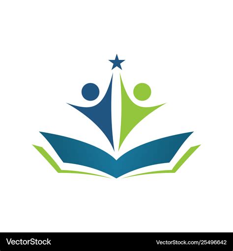 Education logo 2 Royalty Free Vector Image - VectorStock