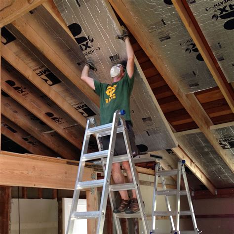 How We Turned Our House into a Giant Foam Box, Part II — Ceiling ...