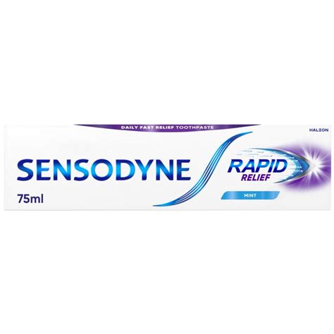 Sensodyne Rapid Relief Toothpaste 75ml | Toothpaste - B&M.