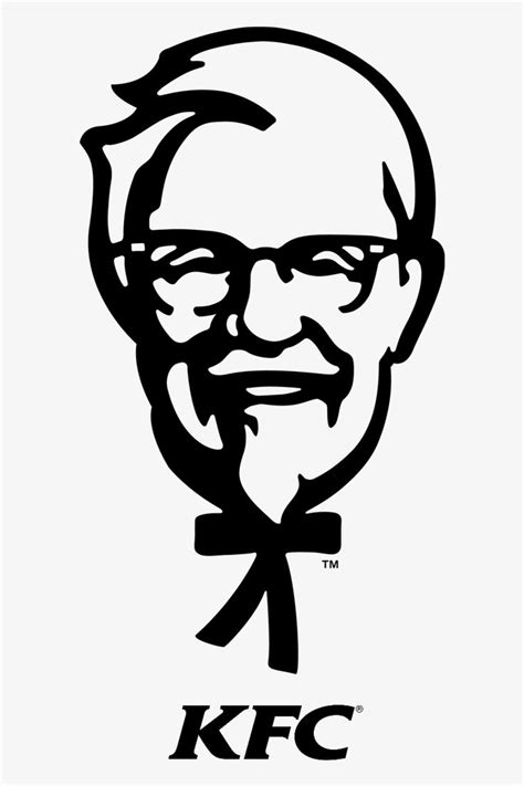 Kentucky Fried Chicken Logo - Kfc Logo Black And White - Free ...