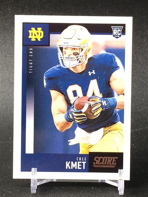 NFL ROOKIE CARD COLE KMET BEARS