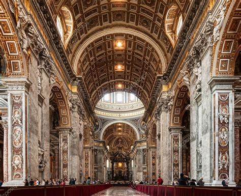 Interior of St. Peters Basilica - Stock Photo , #AD, #Peters, #St, # ...