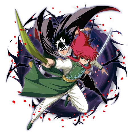 Hiei and Kurama by bodskih on DeviantArt