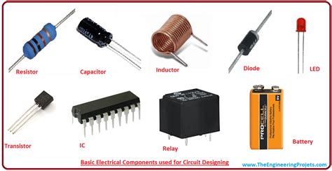 Basic Electronic Components used for Circuit Designing - The ...