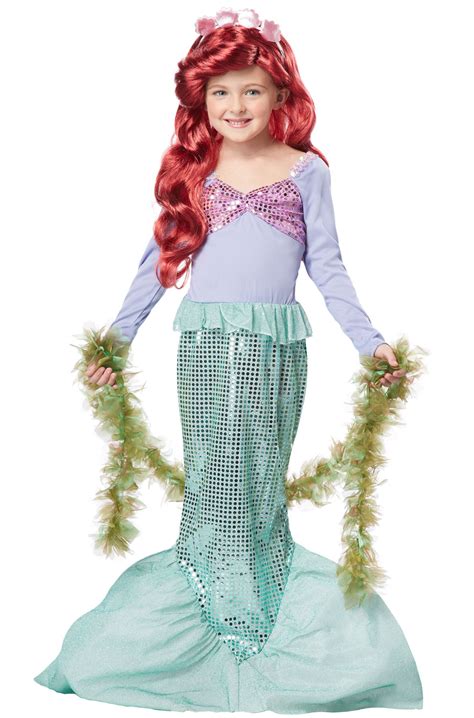 Little Mermaid Child Costume - PureCostumes.com