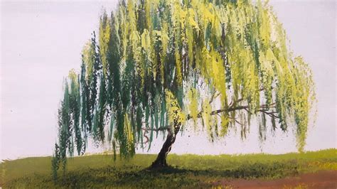 Willow Tree Oil Painting