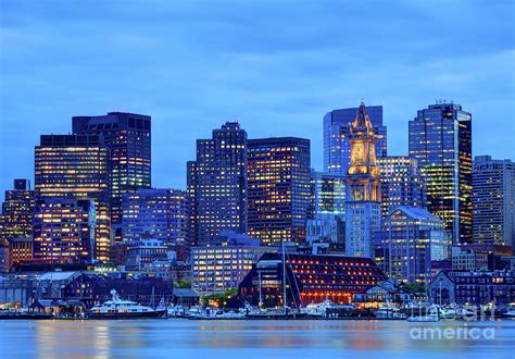 Downtown Boston Massachusetts Skyline Photograph by Denis Tangney Jr ...