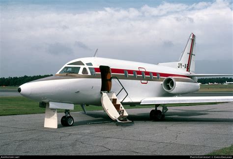 Aircraft Photo of JY-AFL | North American Rockwell NA-380 Sabreliner 80 ...