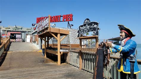 Pirates Landing Fishing Pier, downtown Port Isabel, Tx. - YouTube