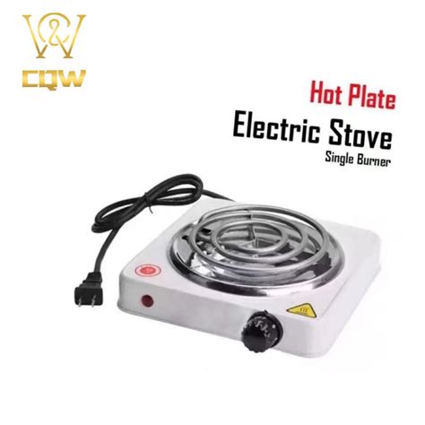 CQW.NO1 Portable Electric Stove Single and Double Burner Hot Plate ...