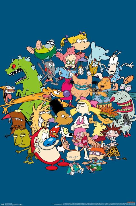 Nick Toons - Group | Cartoon wallpaper, Nickelodeon cartoons, 90s ...