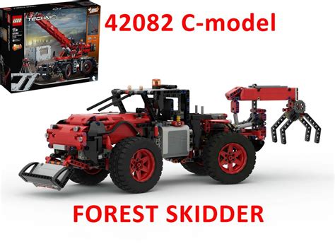 LEGO MOC 42082 Forest skidder by mic8per | Rebrickable - Build with LEGO