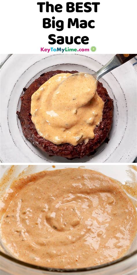 Best copycat big mac sauce – Artofit