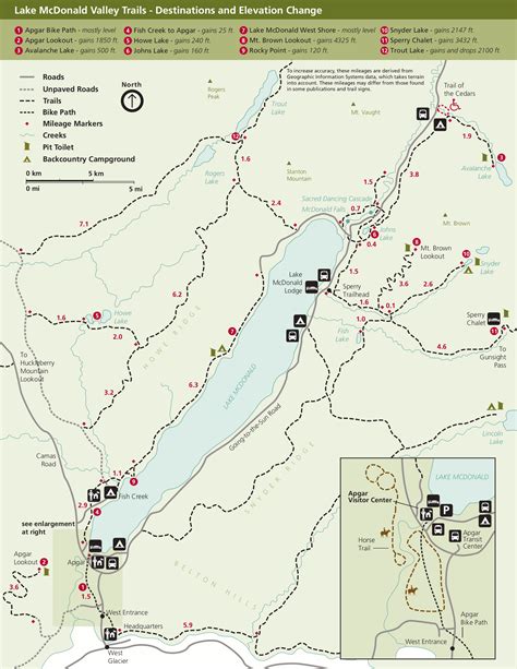 Hiking Trails Maps - ToursMaps.com