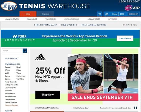 Top Tennis Warehouse Coupons & Promo Codes