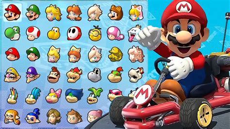 Pic of mario kart 8 deluxe all characters - memphismokasin