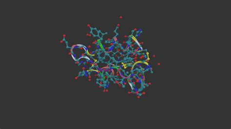 Insulin molecule - Buy Royalty Free 3D model by Paul Bourke (@pbourke ...