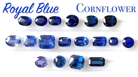 Royal blue or Cornflower Blue Sapphire? Clarification and understanding ...