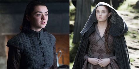 Game of Thrones: 5 Reasons Sansa & Arya Should Have Been Enemies (& 5 ...