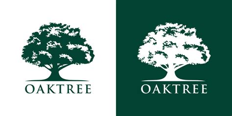 oak tree logo 3689658 Vector Art at Vecteezy