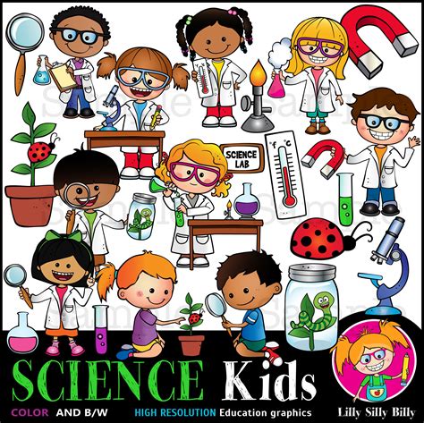 Science Cartoon Clipart