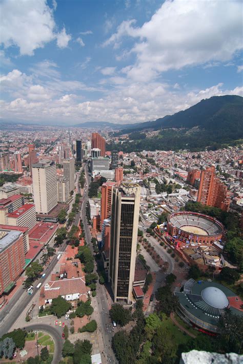 Bogota, #Colombia aerial view. | Aerial view, Excursions, Bogota