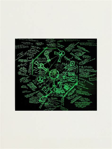 "Dharma Stations Blast Door Map (Lost TV show)" Photographic Print by ...