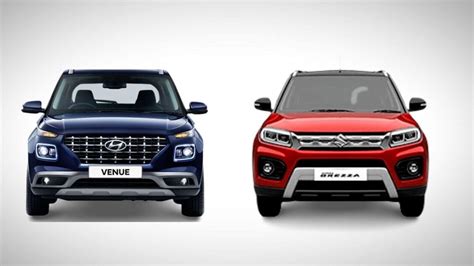 Maruti Suzuki Brezza vs Hyundai Venue: Updated models set to renew ...