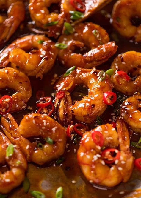 Asian Spicy Garlic Shrimp Recipe