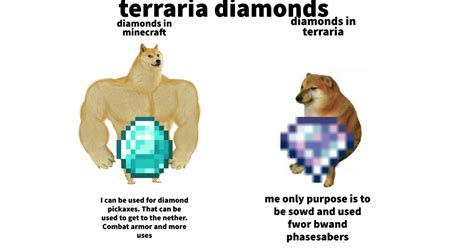 diamonds : r/Terraria