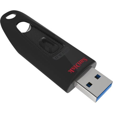 SanDisk 128GB Ultra USB 3.0 Flash Drive SDCZ48-128G-A46 B&H