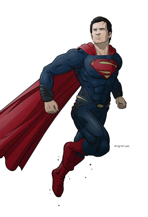 Art & Collectibles 13x19 Superman Justice League Fan Art Print Drawing ...