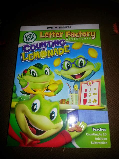 LeapFrog Letter Factory Adventures: Counting on Lemonade DVD #Review ...