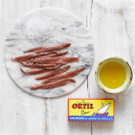 Ortiz Anchovies | Anchovy fillets in Oil, 47.5g – Brindisa Spanish Foods