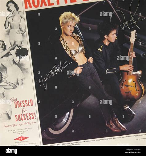 Roxette Look Sharp French Issue - Vintage Vinyl Record Cover01 Stock ...