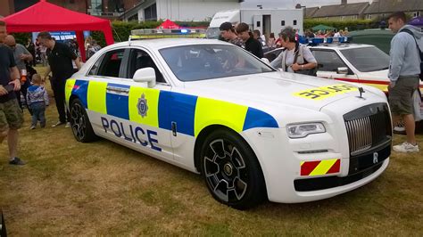 Rolls-Royce Creates A One-Off Ghost Black Badge Police Car | Carscoops