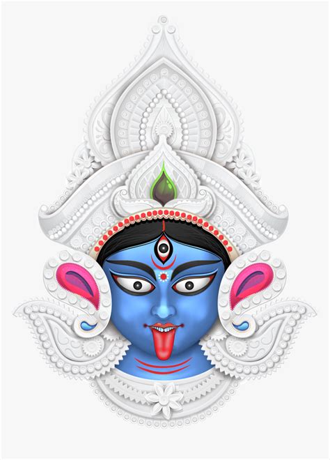 Kali Maa Face Clipart Yelling