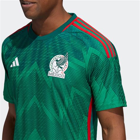 ADIDAS Mexico Home Men's Authentic World Cup 2022 Soccer Jersey - Niky ...