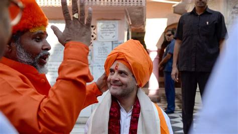 Rahul Gandhi reveals his caste and gotra in Rajasthan's Pushkar temple ...