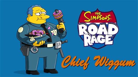 All Chief Wiggum Voice Clips • The Simpsons Road Rage • All Voice Lines ...