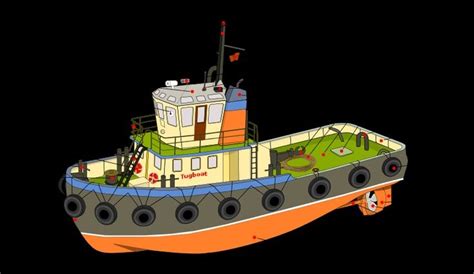 tugboat diagram - Google Search | タグボート