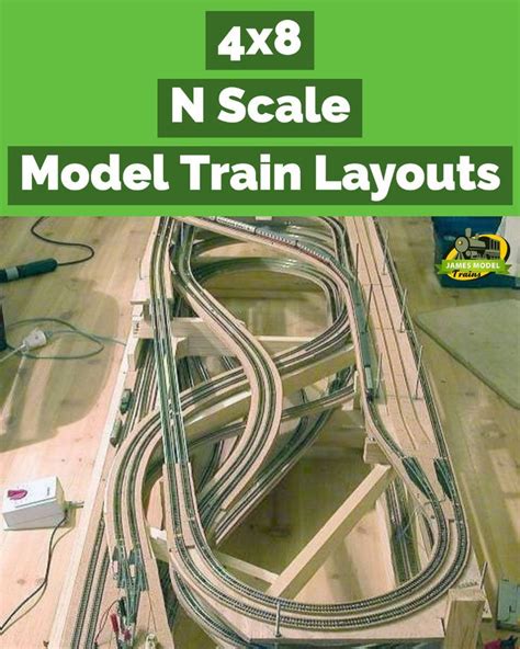 5 Brilliant 4x8 N Scale Model Train Layouts | N scale model trains ...